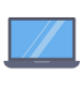 cartoon image of laptop